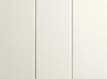 Hvitmalt kvistfri (profiler for skjult montering)